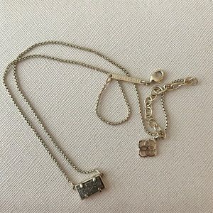 Kendra Scott Gray Druzy Necklace